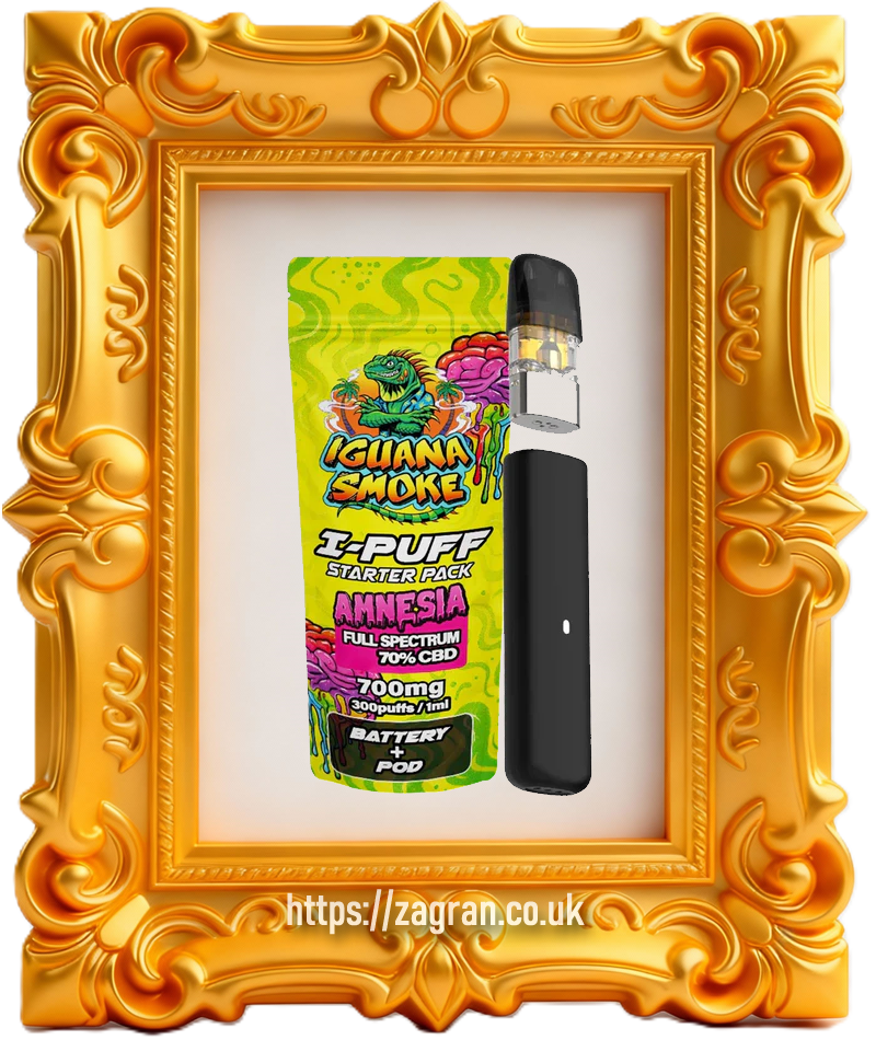 For an all-in-one setup that is completely ready to use straight out of the box, our collection of genuine Iguana Smoke I-Puff Starter Packs provides the ultimate entry point. These comprehensive retail bundles combine the essential hardware and highly concentrated full-spectrum CBD extract in a single package, eliminating any guesswork regarding component compatibility. 