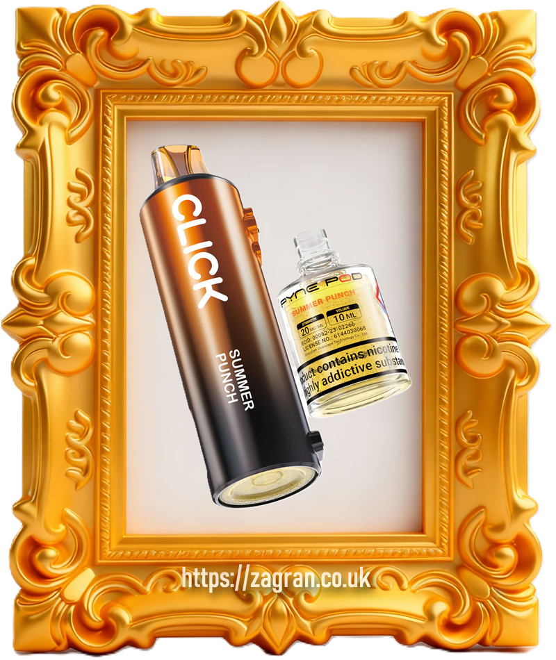 Pyne Pod Click 10K Refill Pods. These pods are lab-tested, vegan-friendly, and support an eco-conscious retail model by encouraging the use of rechargeable systems over single-use disposables, ensuring your stock remains at the forefront of UK regulatory and consumer trends.